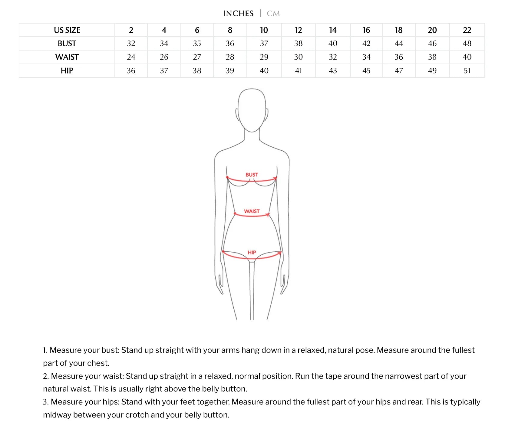 Woman Body Measurement Chart Scheme Measurement Stock Vector (Royalty Free)  498306196